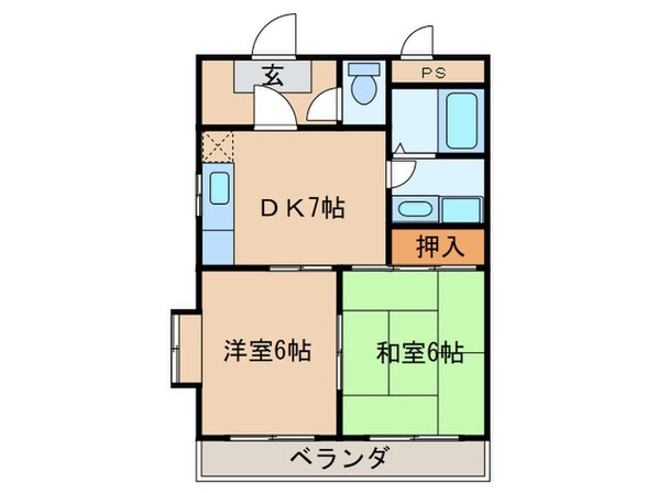 ノ－スパレス２７の物件間取画像